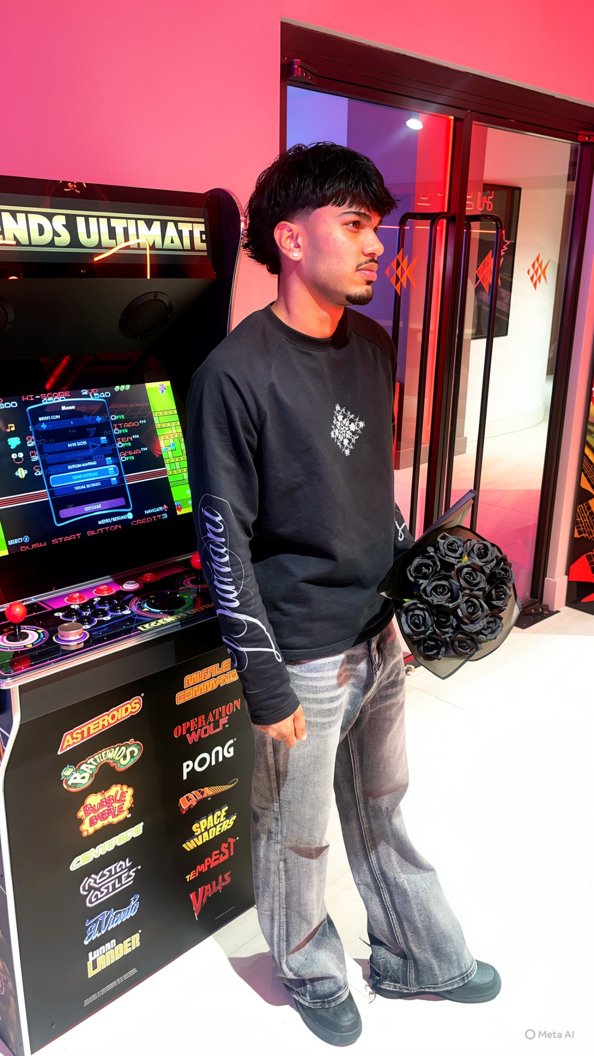 MIDNIGHT BLOOM LONGSLEEVE